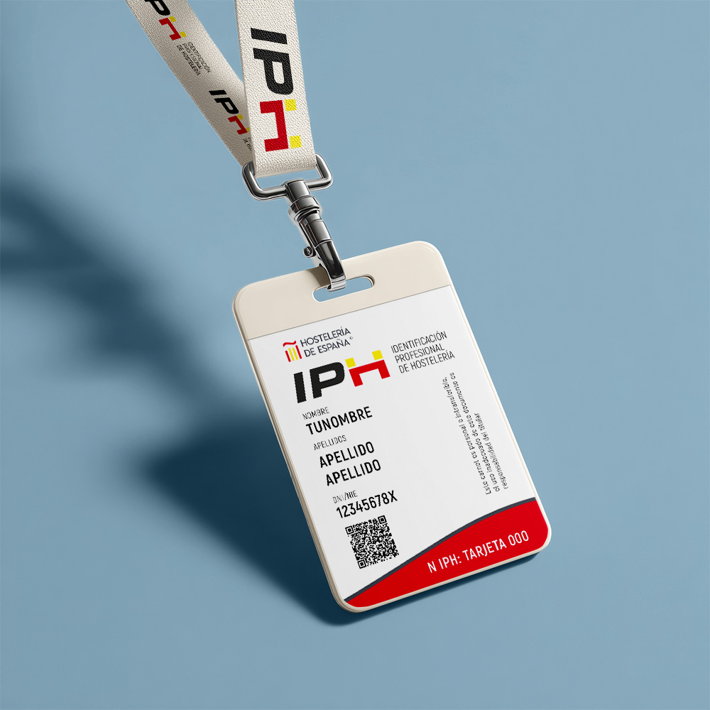 Tarjeta IPH: identificación profesional de hostelería